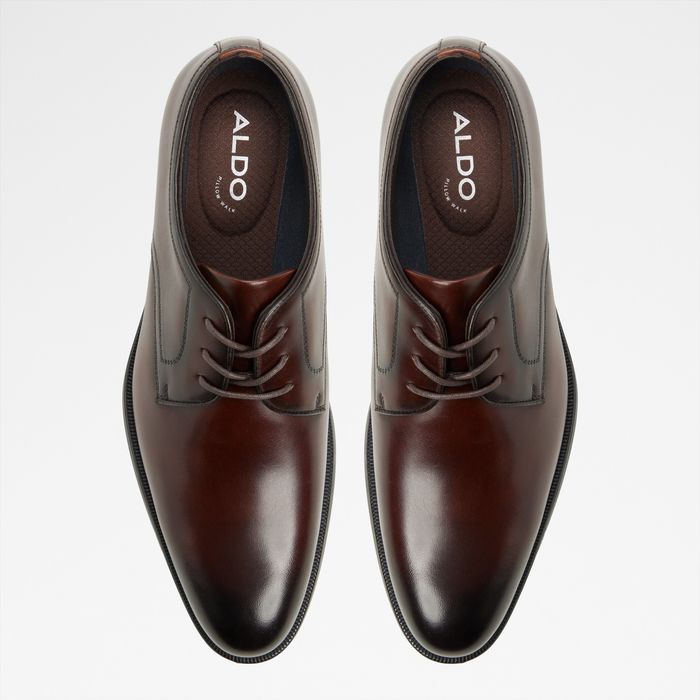Sapatos clássicos em pele castanho - NIKOLAI
