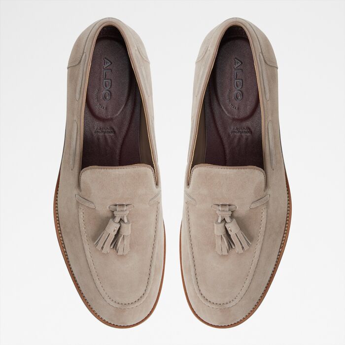 Mocasines en piel beige - NUNEZ
