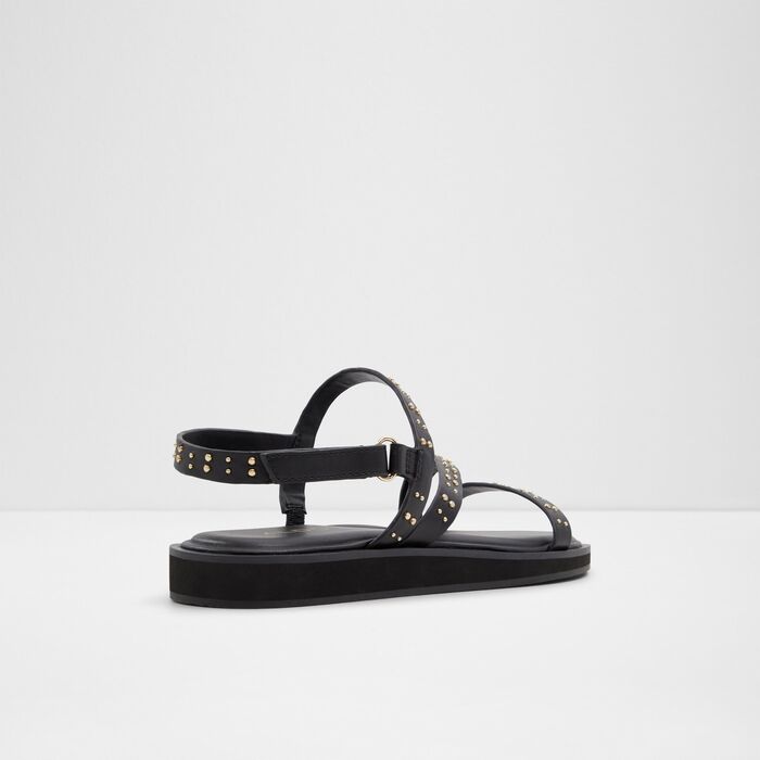 Sandalias planas en negro - NYDALINWAN