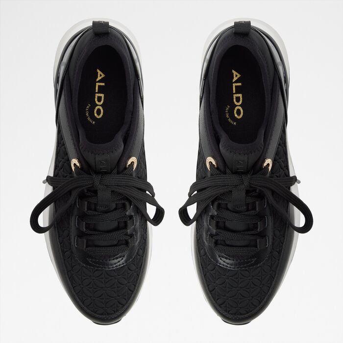 Zapatillas planas en negro - QUILTYN