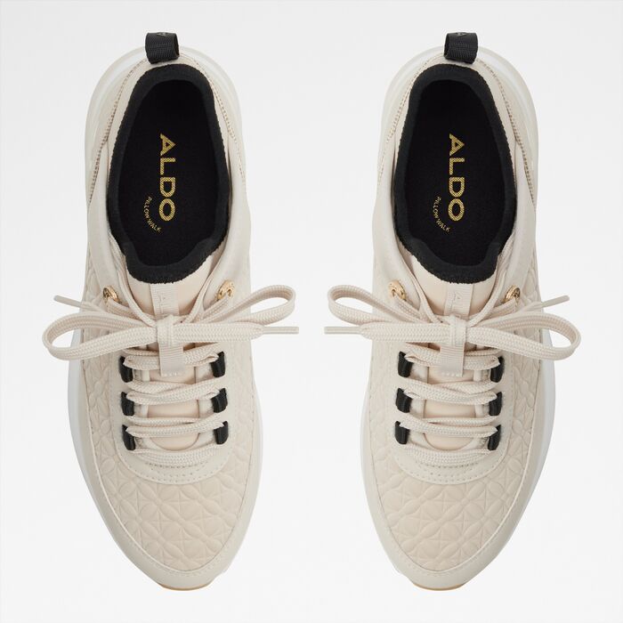 Zapatillas planas en beige - QUILTYN