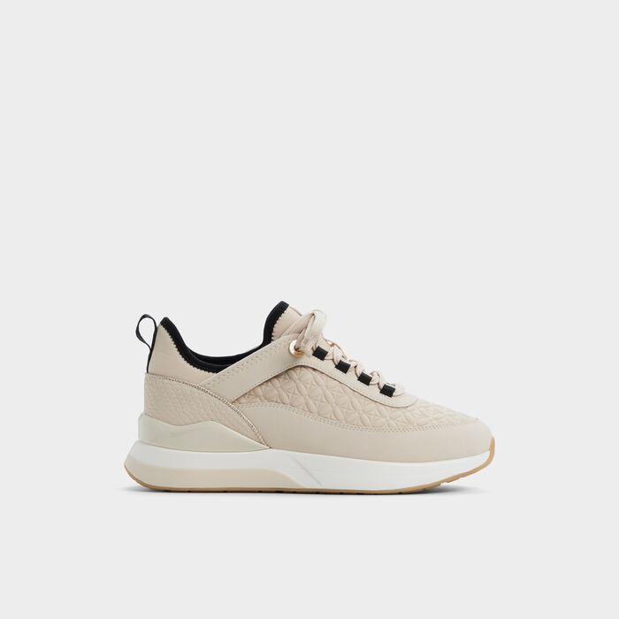 Zapatillas planas en beige - QUILTYN