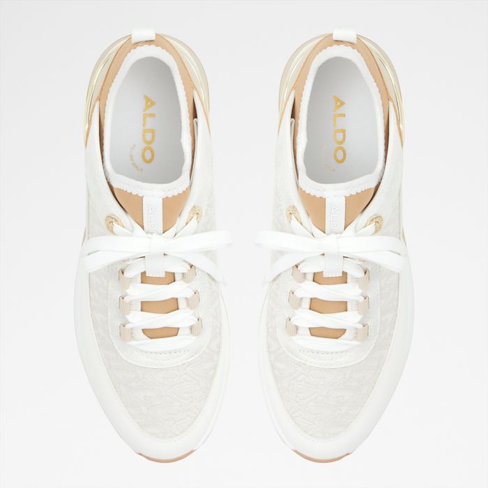 Zapatillas planas en blanco - QUILTYN