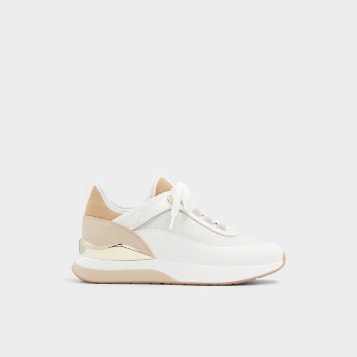 Zapatillas planas en blanco - QUILTYN