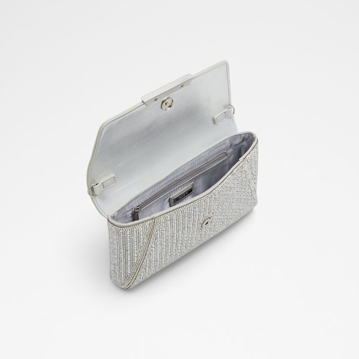 Bolso de mano en plata - RANIA