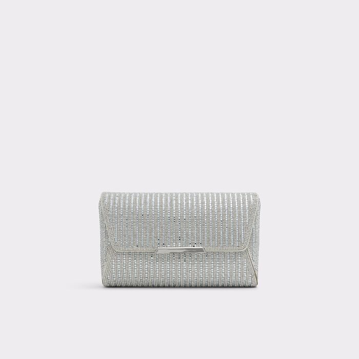 Bolso de mano en plata - RANIA