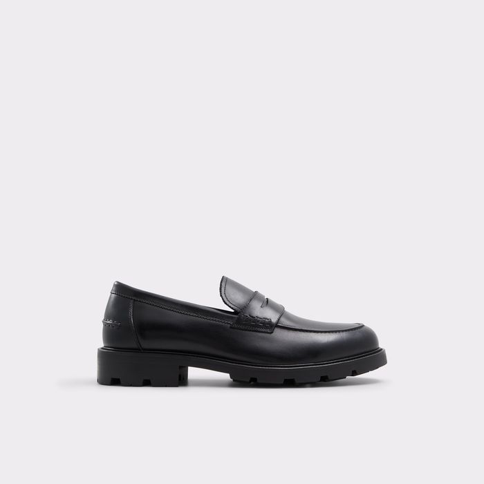 Mocassins em pele preto - REIS