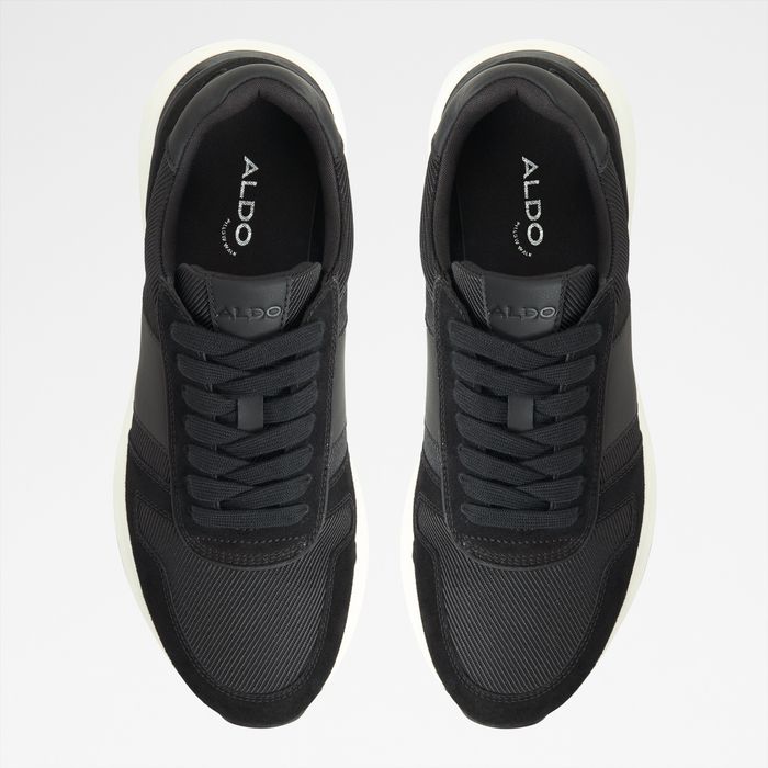 Zapatillas en piel negro - ROBBEN