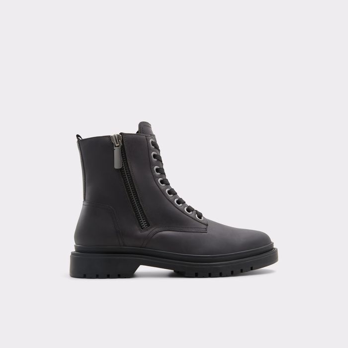 Botas em pele preto - ROBY