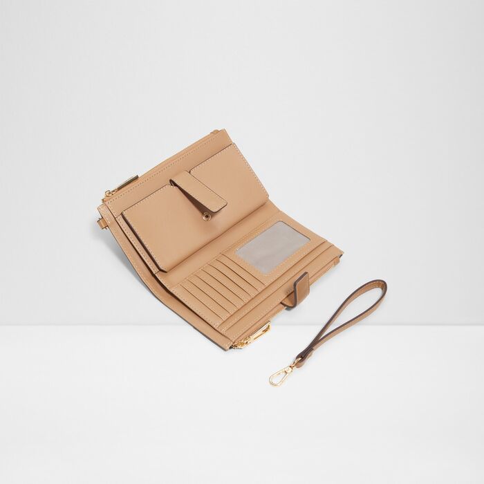 Carteira em bege e cognac - RORBAG