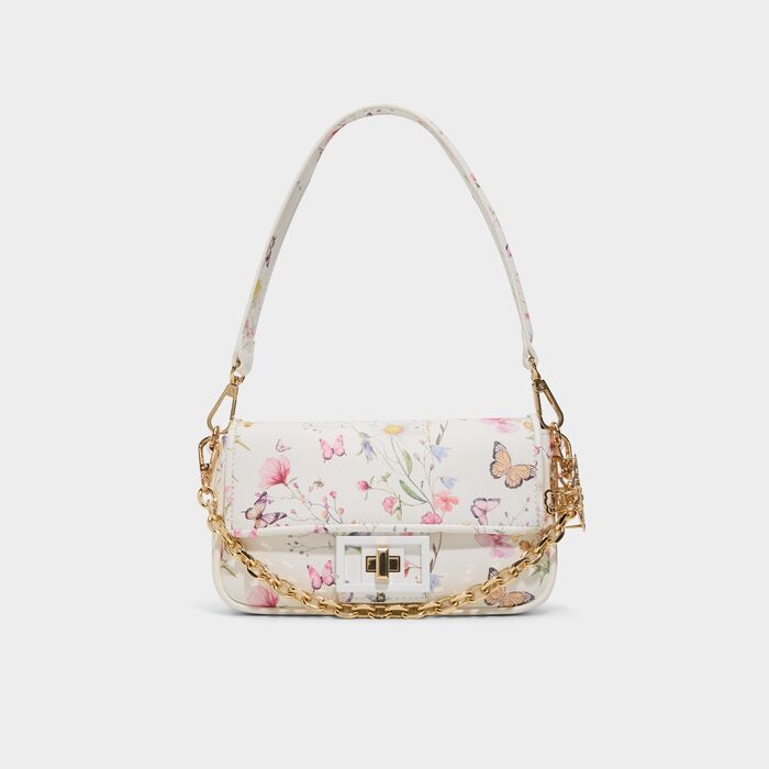 Bolso de hombro en blanco - ROSINA