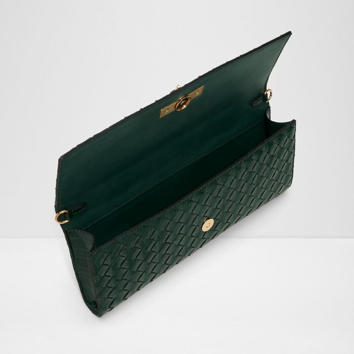Bolso de mano en verde - ROUX
