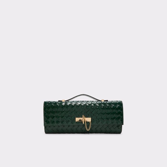 Bolso de mano en verde - ROUX