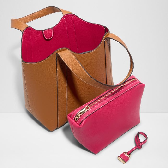 Bolso de hombro en coñac - ROWSLEY