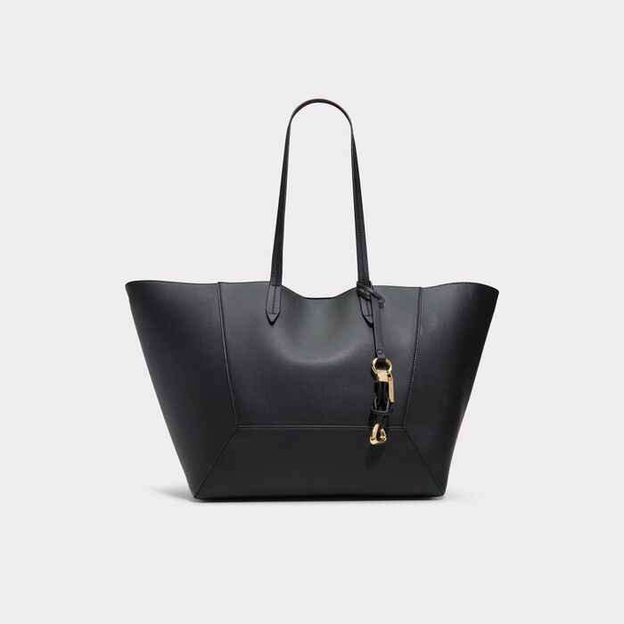 Bolso de hombro en negro - SALUBRIS