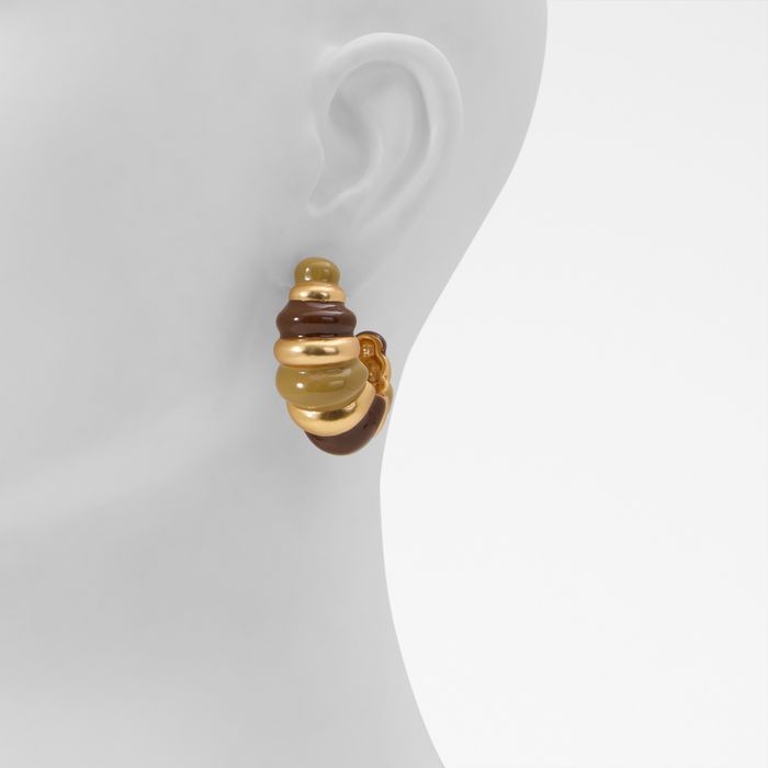 Pendientes largos en oro - SAMARRA