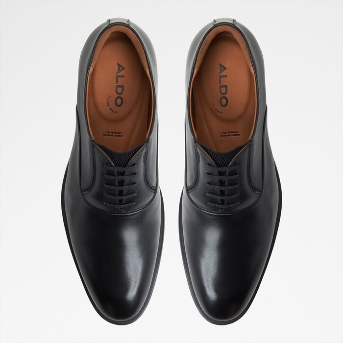 Sapatos clássicos em pele preto - SANTINO