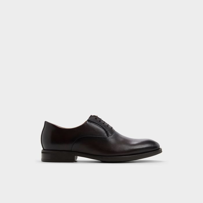 Sapatos clássicos em pele castanho - SANTINO
