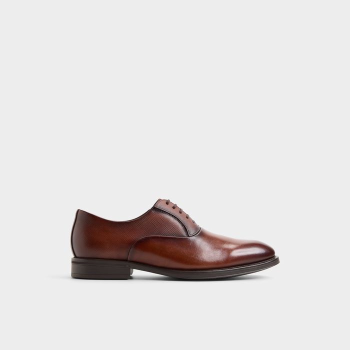 Sapatos clássicos em pele cognac - SANTINO