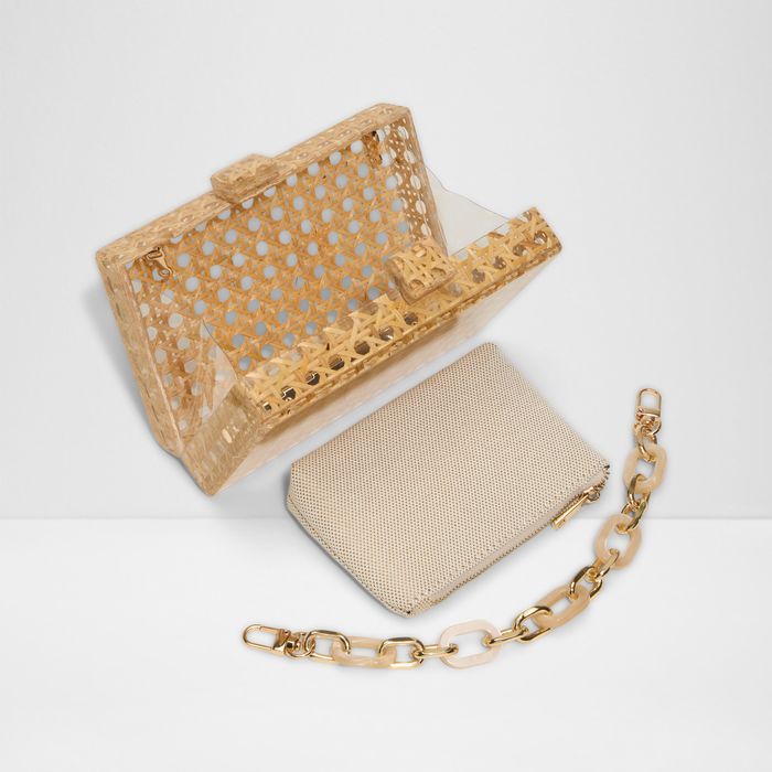 Bolso de mano en beige - SELIORA