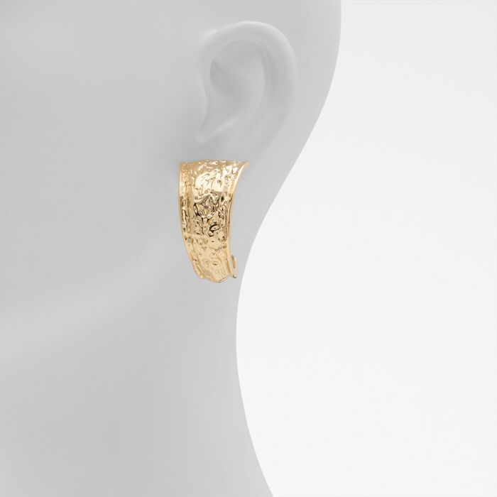 Pendientes largos en oro - SENNAH