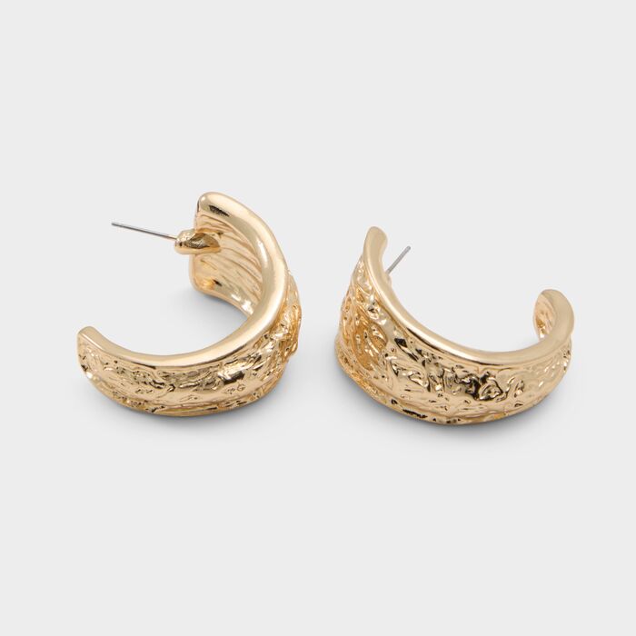 Pendientes largos en oro - SENNAH