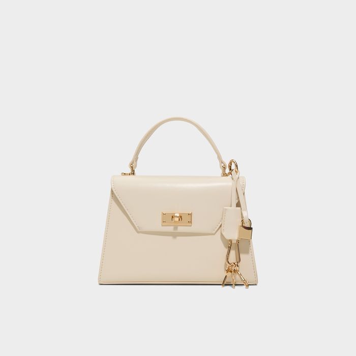 Bolso de mano en beige - SERAPHYNA
