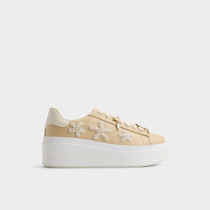 Zapatillas planas en beige - SOLAIR