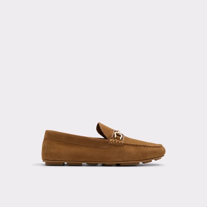 Mocassins em pele cognac - SPANNER