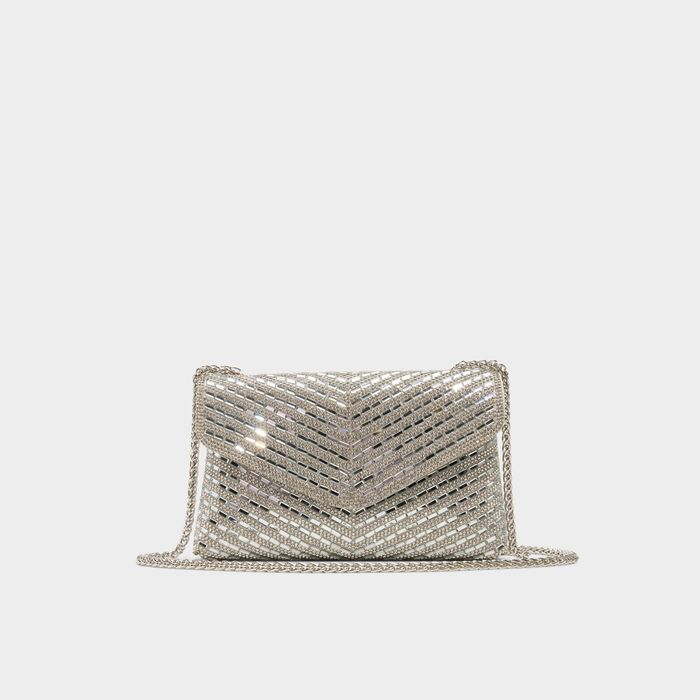 Mala de tiracolo em prateado - SPARKLEBAG