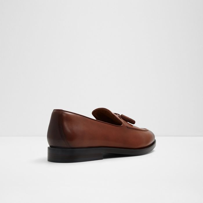 Mocassins em pele cognac - SPECTER