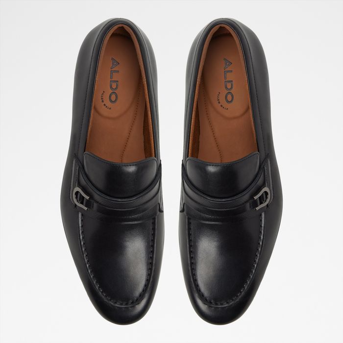 Mocasines en piel negro - STANLY