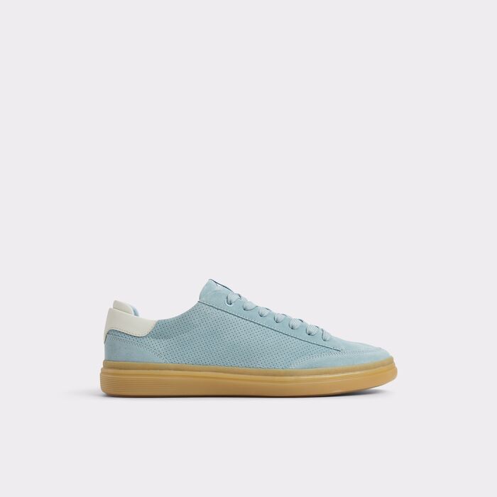 Zapatillas en piel azul - STEPUP