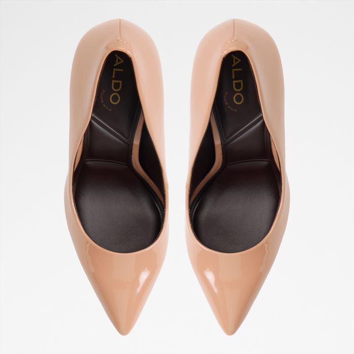 Sapatos em verniz rosa, salto fino - STESSY2.0
