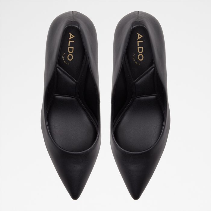 Sapatos em preto, salto fino - STESSYMID
