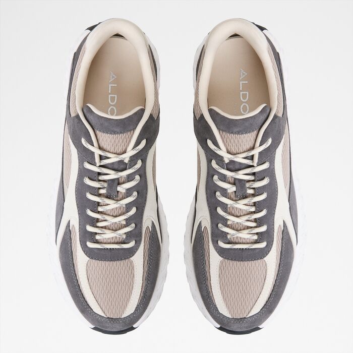 Zapatillas en piel gris - STRYKER