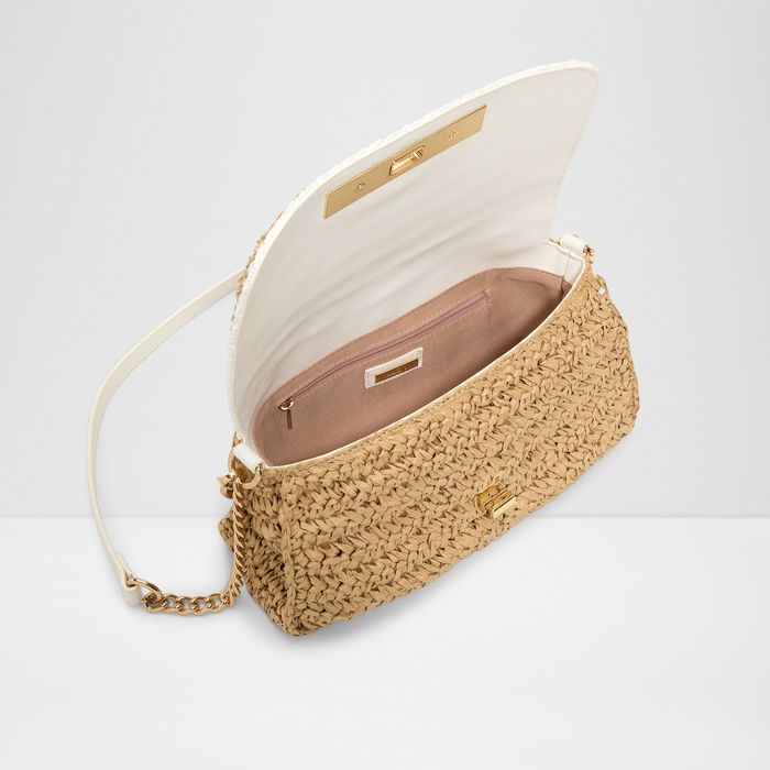 Bolso de hombro en beige - SUNBLOOM