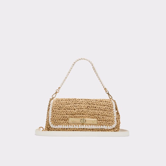 Bolso de hombro en beige - SUNBLOOM
