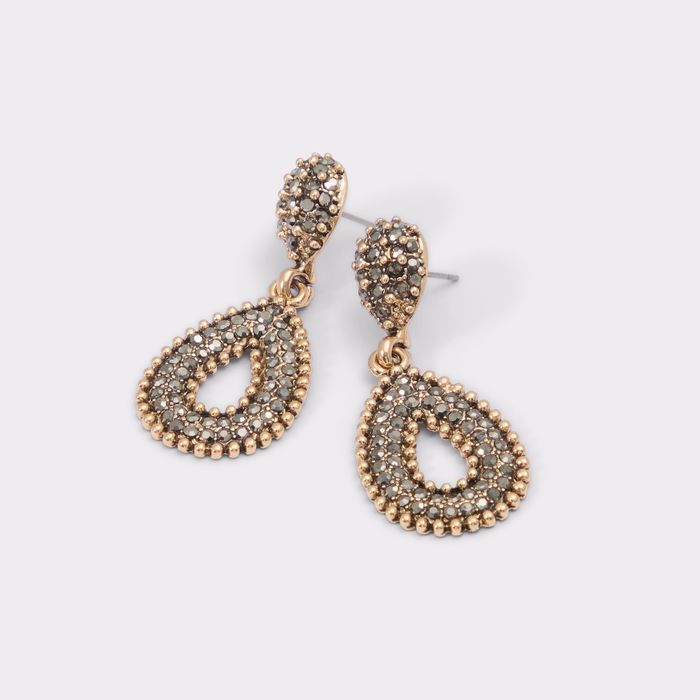 Pendientes largos en oro - SUNRDIGE