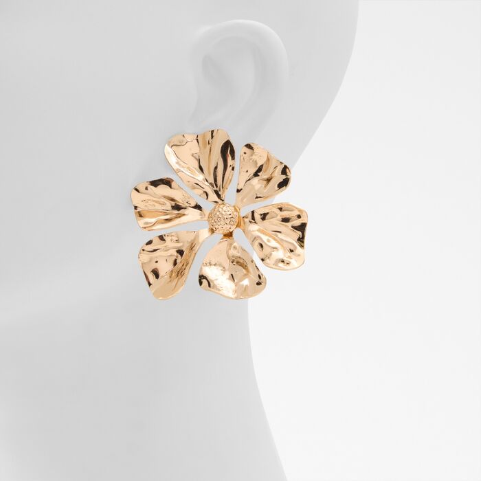 Pendientes largos en oro - TAHLLIA