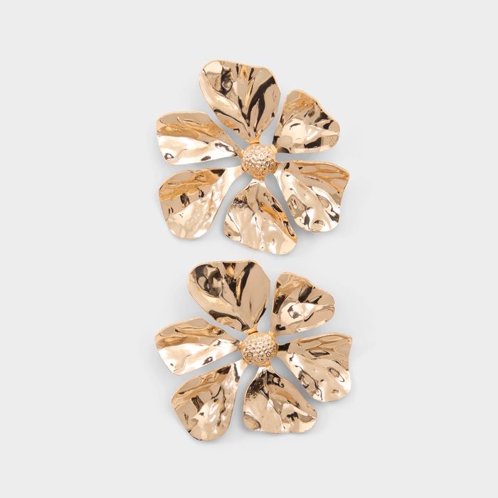Pendientes largos en oro - TAHLLIA
