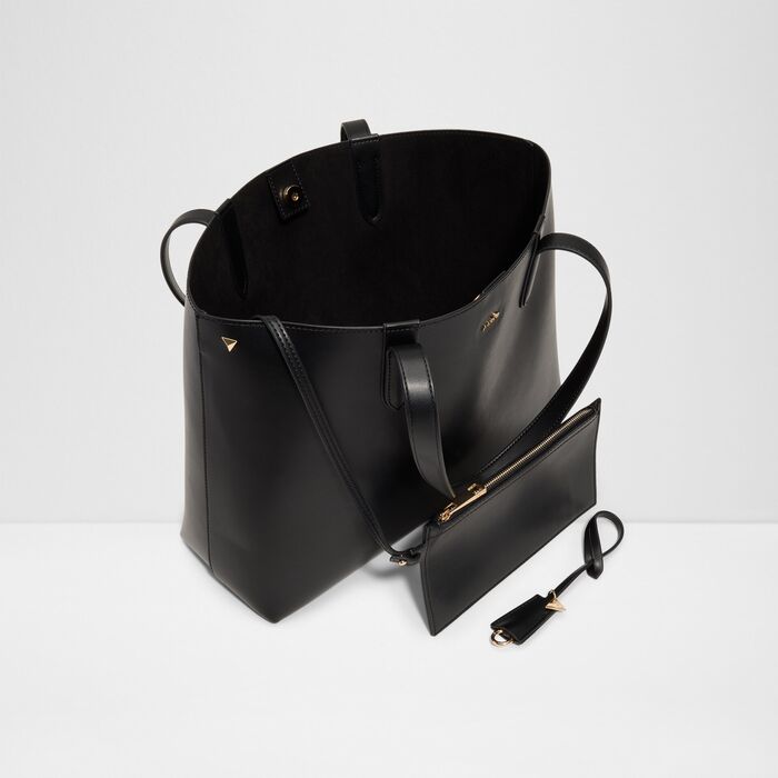 Bolso de hombro en negro - TAMMERA