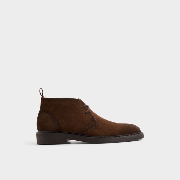 Botas em pele castanho - TOMASI