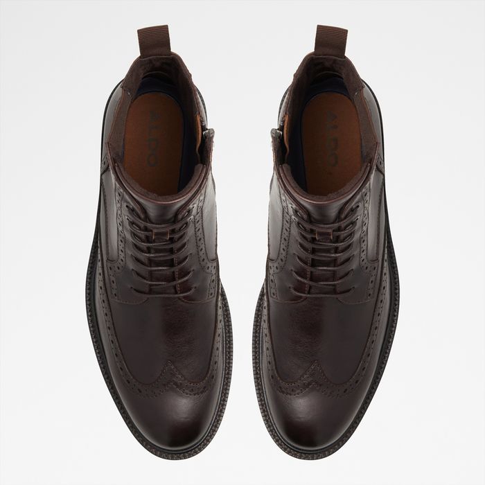 Botas en piel marrón - TONEY