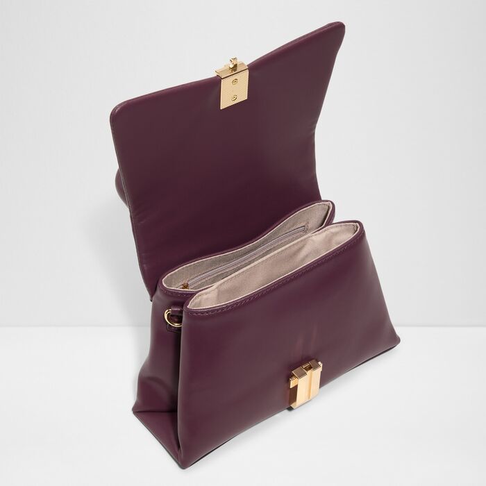 Bolso de mano en burdeos - TOPALICIE