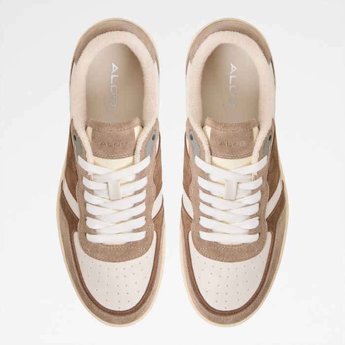 Zapatillas en piel beige - TOPPER