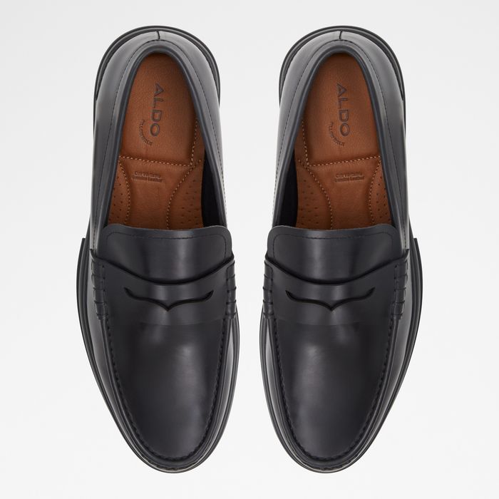 Mocassins em pele preto - TUCKER