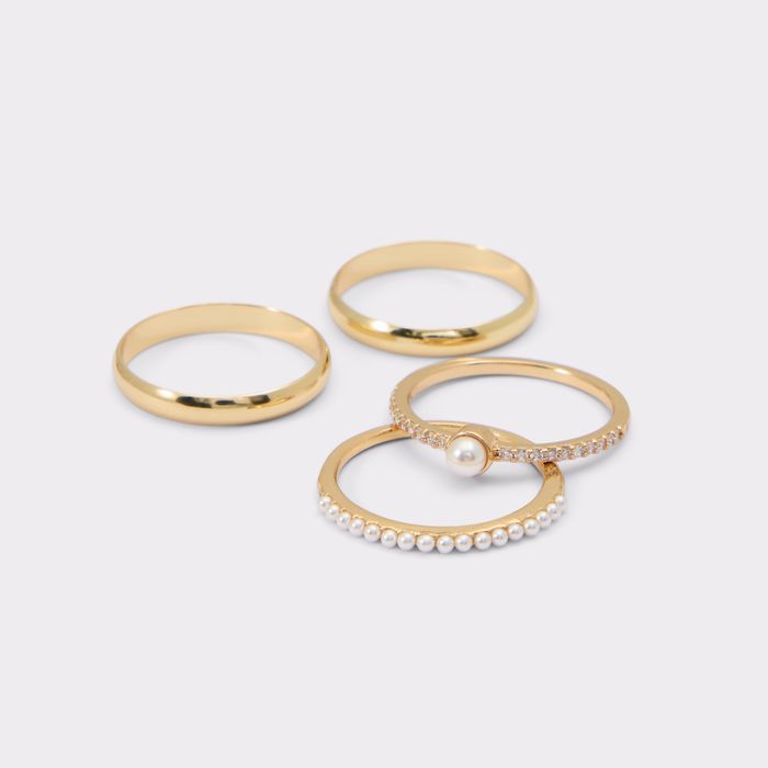 Anéis em dourado - UMOMANAD
