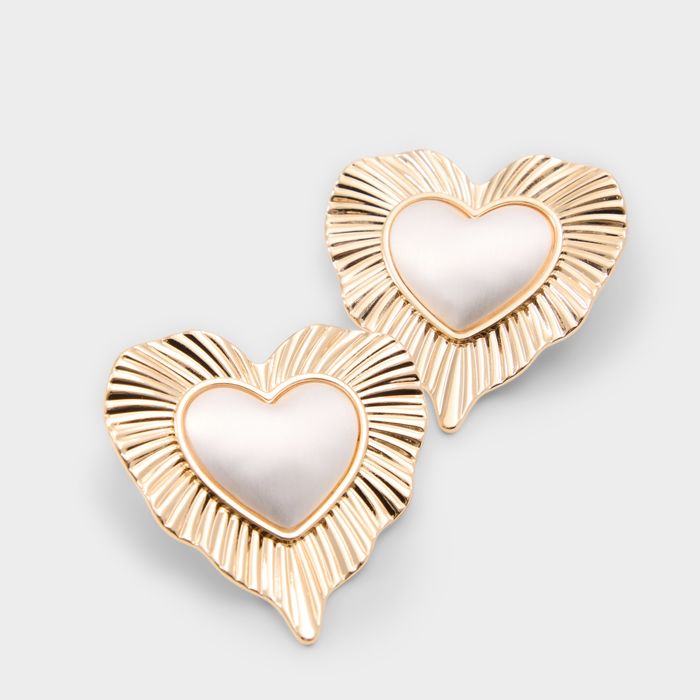 Pendientes largos en oro - VALENTINE