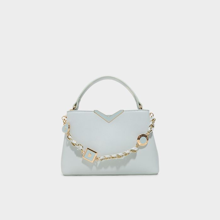 Bolso de mano en azul - VALENTYA